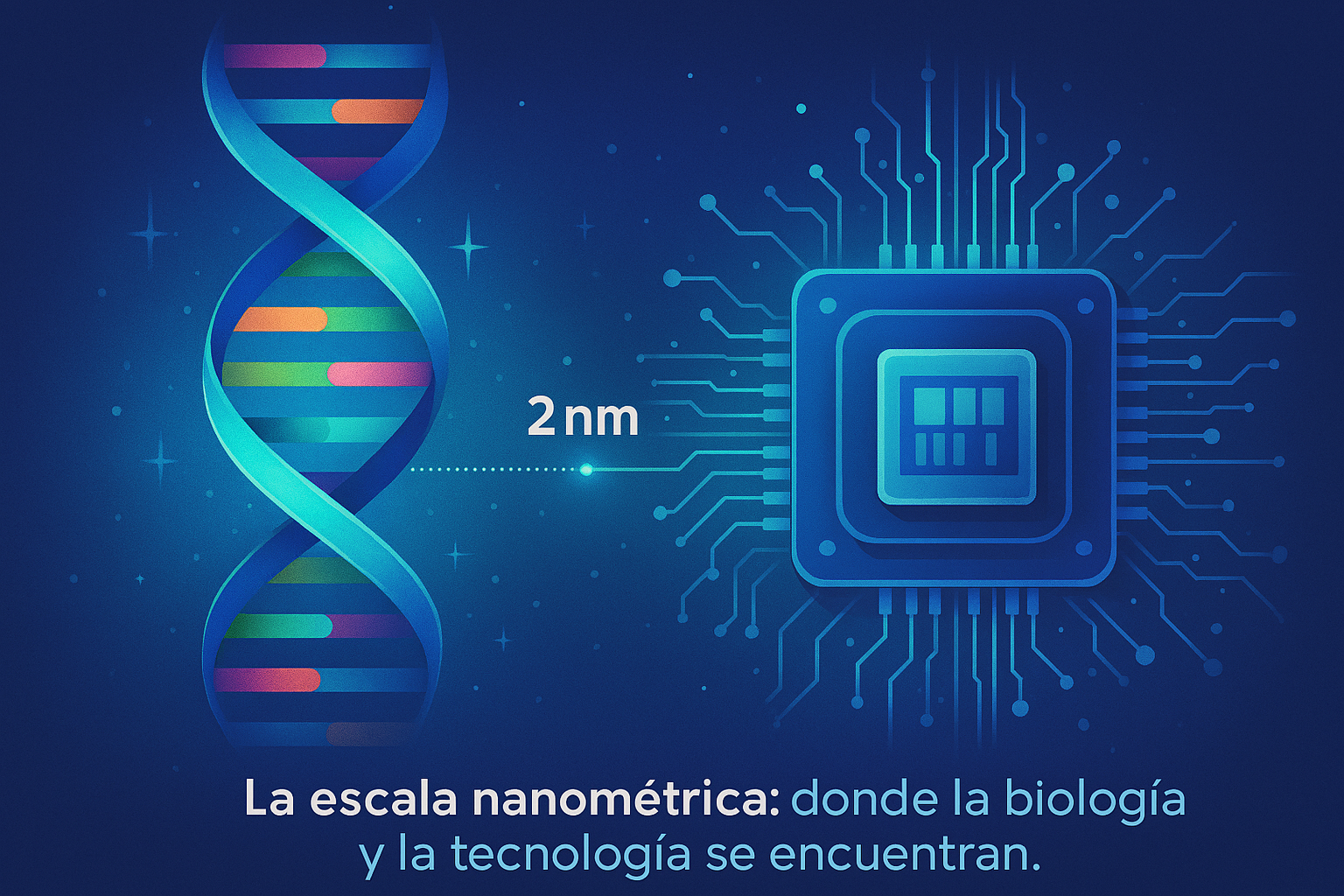Fabricar transistores a escala ADN