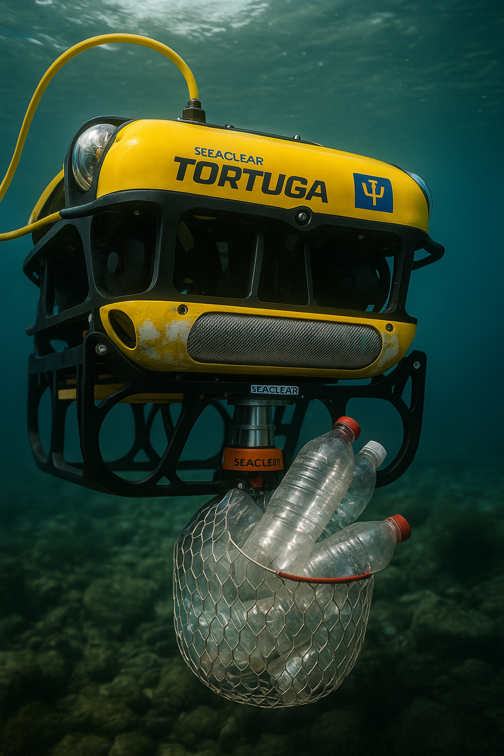 Robots europeos para limpiar el fondo marino